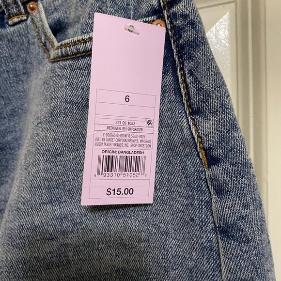 NWT Wild Fable Jean Mini Skirt - Picture 4 of 9